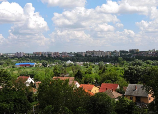 Kecelhegyi kilátás a városra