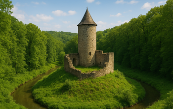 Vár állott egykoron a ropolyi erdőben