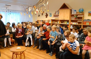 A nagyszülőket köszöntötték a Katolikus óvoda kisgyermekei