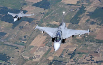 Riasztották a honvédség Gripenjeit