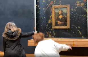 Most levessel öntötték le Mona Lisát