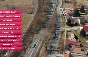Ezeken a kaposvári utcákon fognak végighaladni a Giro d’Italia kerékpárosai