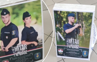 A nagyatádi piacon toborozták a határvadászokat a rendőrök