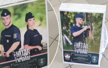 A nagyatádi piacon toborozták a határvadászokat a rendőrök