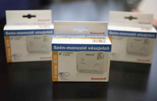 200 ingyenes szén-monoxid-érzékelőt lehet nyerni a katasztrófavédelemtől