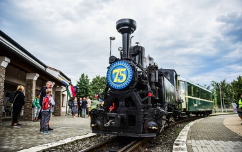 Újjászületett a legendás Balatonfenyvesi Gazdasági Vasút
