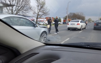 Négy autó ütközött az Árpád utcában