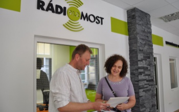 A távhőberuházásról a Rádió Most stúdiójában