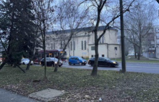Baleset történt a Szent Margit-templomnál