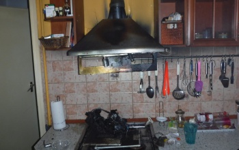 Az olajsütő és a szagelszívó is lángolt Kaposmérőben