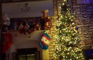 Keresztes Kriszta karácsonyfája