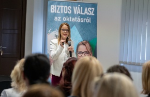 Új kihívások a köznevelésben – Balatoni Katalin tartott előadást Kaposváron