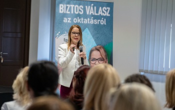 Új kihívások a köznevelésben – Balatoni Katalin tartott előadást Kaposváron