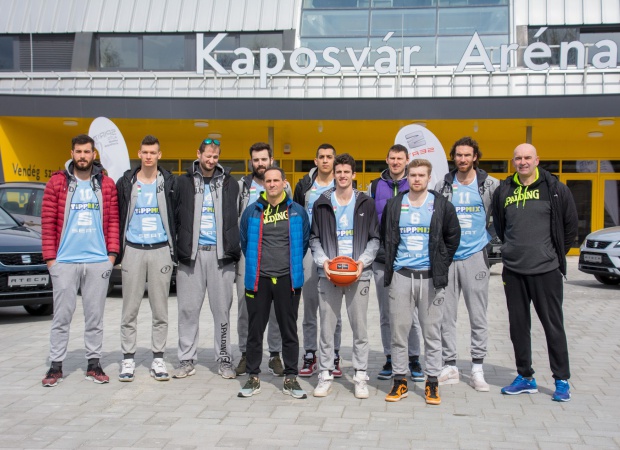 Kipróbálták a Kaposvár Arénát a kosarasok