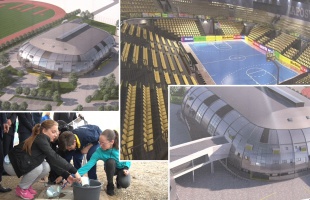 Letették az alapkövet, épül a Kaposvár Aréna