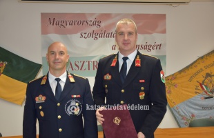 Kinevezték a kaposvári tűzoltóság új parancsnokát