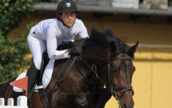 Szabó Anita új lovával is az élmezőnyben