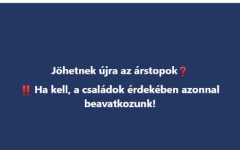 Lehet, hogy újra lesznek árstopok