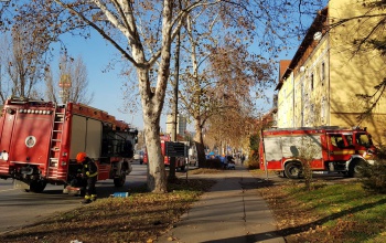 Tűzhelyen felejtett étel okozott tüzet a Berzsenyi utcában