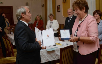 „A Közjóért” emlékplakettel ismerték el Nagybajom polgármesterének munkásságát