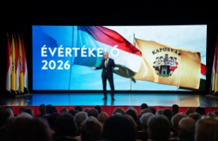 Világrendváltás, veszélyek és kaposvári válaszok – évértékelőt tartott Szita Károly