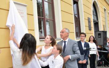 Emléktáblát kapott Zákányi Zsolt, Kaposvár híres karnagya