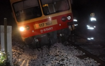 Kisiklott egy vonat Barcs közelében
