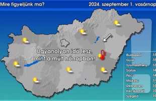 Megdőlt a fővárosi és országos hajnali melegrekord vasárnap