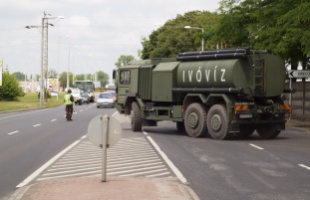 A Magyar Honvédség  több mint másfél milliárdból fejlesztette katasztrófavédelmi képességét, Kaposvárra is kerülnek új eszközök