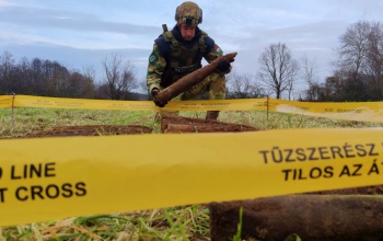 Második világháborús gránát és lőszer került elő Nagybajomnál