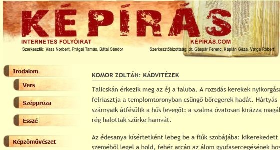 Képek, írások és egy életképesnek bizonyult képtelen ötlet
