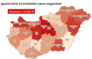 Somogyban 30 fővel emelkedett a beazonosított koronavírus-fertőzöttek száma