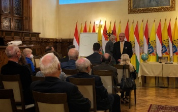 A tudomány ünnepén köszöntötték dr. Rosta Istvánt