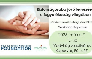 Rokkantsági járadékról szóló előadást szervez a Vadvirág Alapítvány