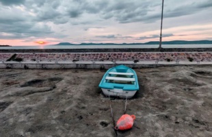 Két nap alatt két centivel csökkent a Balaton vízszintje