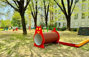 Elkészült a Kereszt utcai játszótér