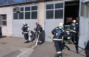 Tűzoltó irányítók vizsgáztak Kaposváron