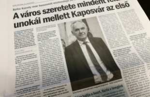 Szita Károly: a cselekedeteink mindenkit szolgálnak!