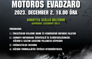 Évadzárót szervez a Somogyi Motorosok Egyesület