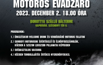 Évadzárót szervez a Somogyi Motorosok Egyesület