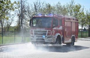Új tűzoltóautó áll szolgálatba Somogyban