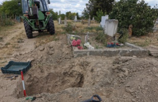 Második világháborús hősi halottakat exhumáltak Balatonszabadin