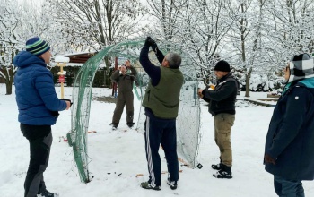 Közösségi összefogással szépült meg a Zselic-kertváros adventi tere