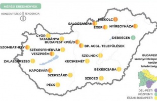 Kaposváron emelkedett a koronavírus koncentrációja