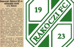 55 éve kapta vissza a nevét a Kaposvári Rákóczi