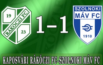 Rákóczi FC: döntetlen a Szolnok elleni edzőmérkőzésen
