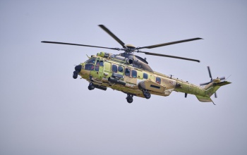 Tesztlövészeten mutatkozott be az új helikopter