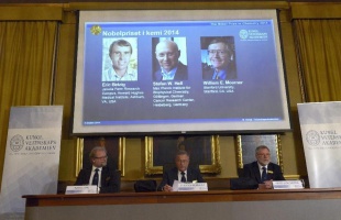 Nanoszkópiáért hárman kapták megosztva a kémiai Nobel-díjat