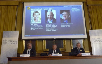Nanoszkópiáért hárman kapták megosztva a kémiai Nobel-díjat