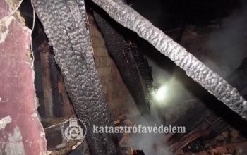Kiégett egy családi ház Andocson